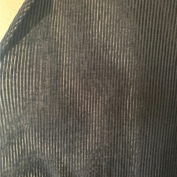 AB STUDIO Women’s Black Ribbed Sheer Sleeveless Top NWOT SIZE XL - Picture 3 of 8